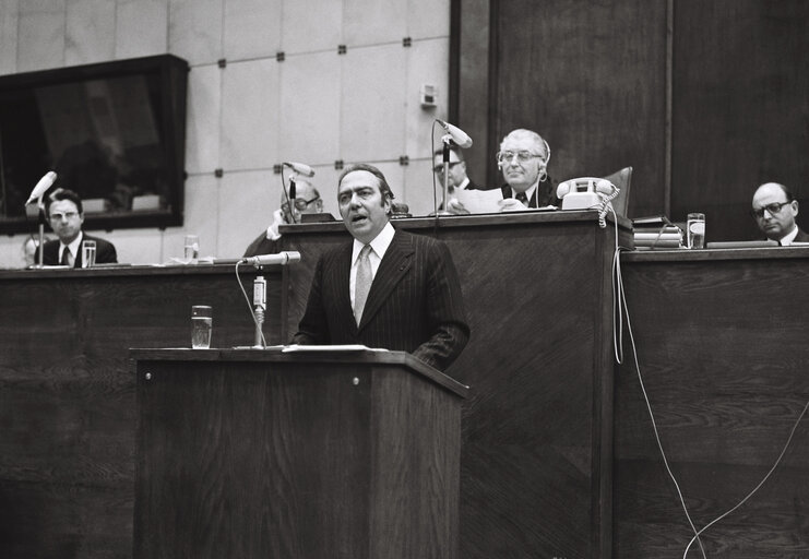 Fotogrāfija 19: Plenary session Strasbourg february 1976