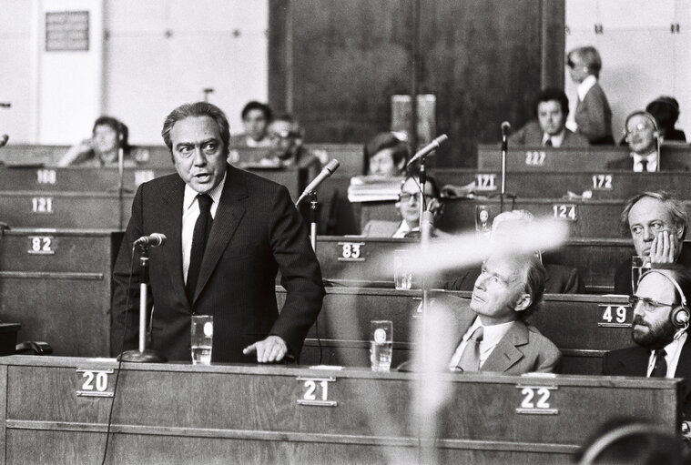 Photo 1 : Plenary session Strasbourg may 1976