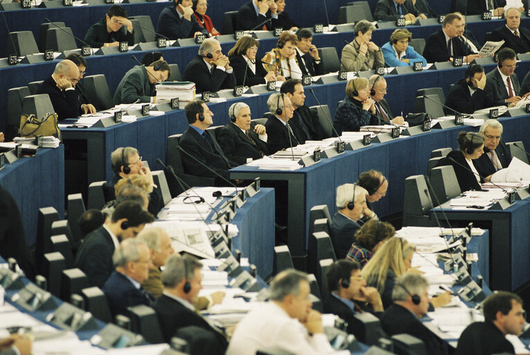 Fotografija 25: Sakharov Prize award ceremony at the EP in Strasbourg.