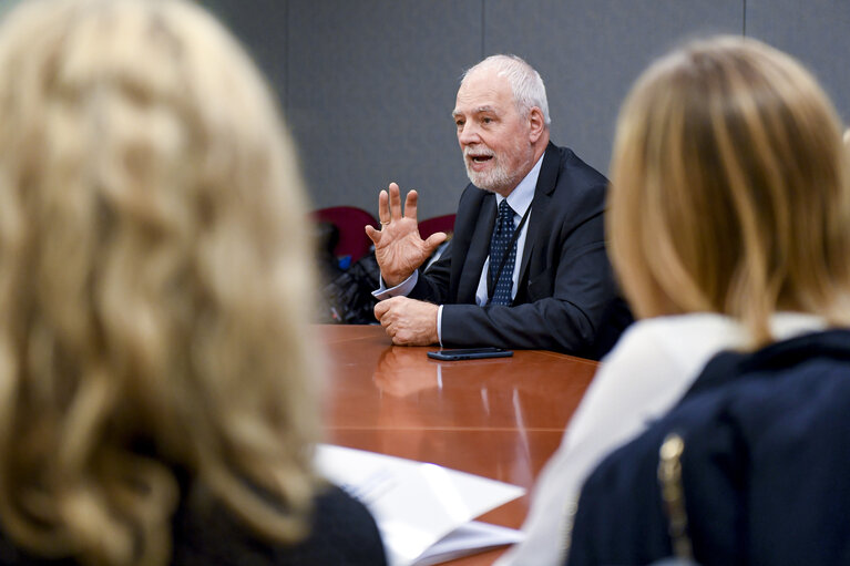 Jan OLBRYCHT meets students from Polish Wielkopolska region