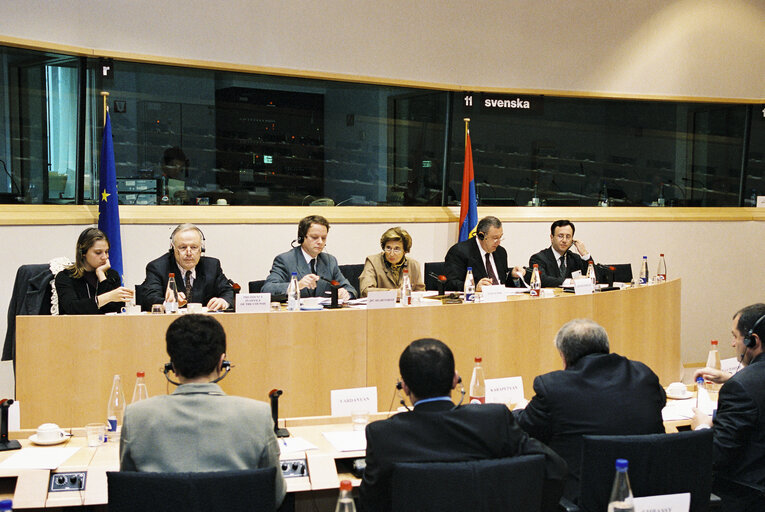Meeting on cooperation EU-Armenia