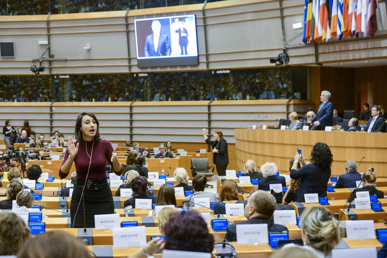 Fotografija 32: 4th European Parliament of Persons with Disabilities -European Disability Forum (EDF)- We want to vote! Towards accessible European elections 2019 and a full participation in political and public life for persons with disabilities.