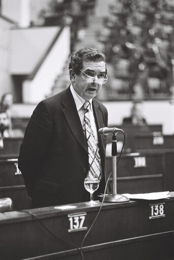 Robert Thomas ELLIS in Plenary session Strasbourg february 1976