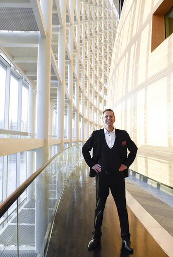 Bernd KOLMEL in European Parliament in Strasbourg