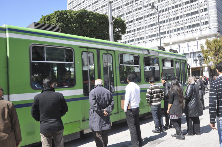 Fotogrāfija 16: Public transportation in Tunis