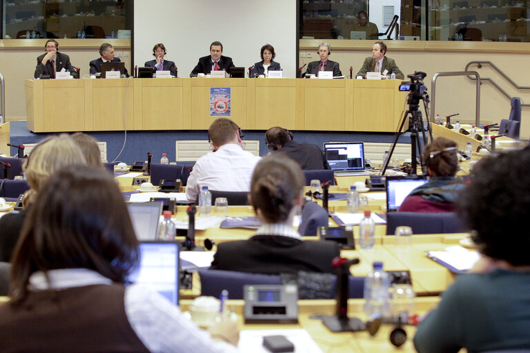 Fotografia 9: BUDG Committe meeting Halting Illegal, Unreported and Unregulated Fishing-The role of EU subsidies Chairing