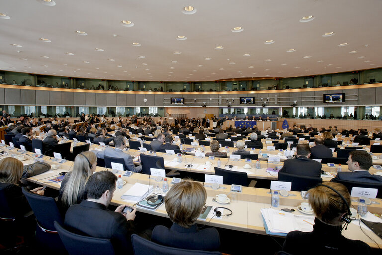 Official inauguration of the Alcide De Gasperi Room and presentation of ...