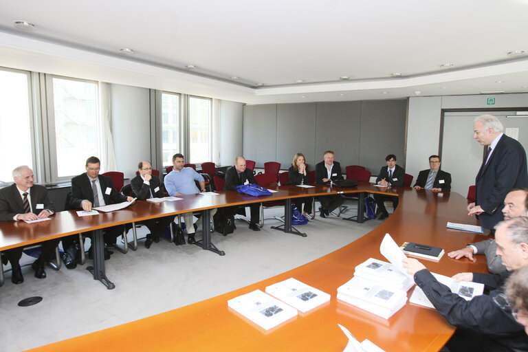 Foto 1: Meeting Delegation FNB Haute-Normandie