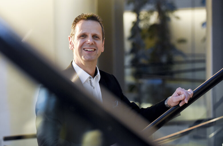 Nuotrauka 1: Bernd KOLMEL in European Parliament in Strasbourg