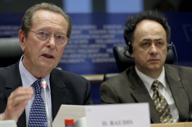 Foto 9: Committee on Foreign Affairs with Catherine ASHTON   Exchange of views with Hugues MINGARELLI, Managing Director for the Middle East and the Southern Neighbourhood, on the situation in Bahrain