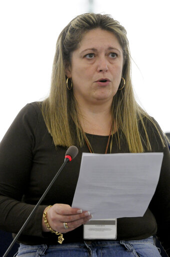 Foto 20: Debate on the EU Tomato import from Morocco. Plenary Session in Strasbourg. Week 14.