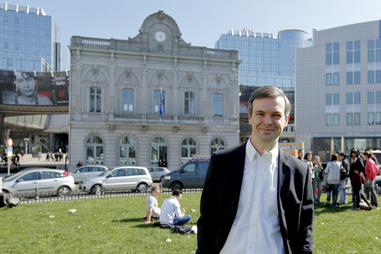 Fotografie 7: Portrait of Martin EHRENHAUSER MEP in Brussels