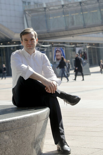 Fotografie 4: Portrait of Martin EHRENHAUSER MEP in Brussels