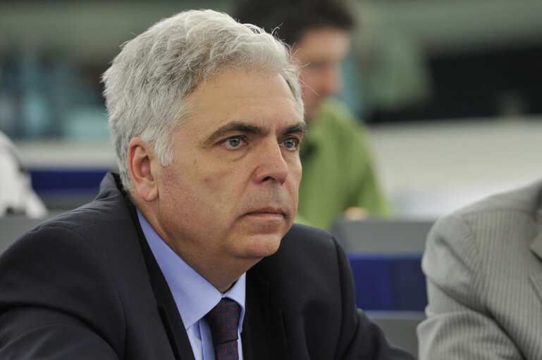 Fotografija 7: Adrian SEVERIN  in Strasbourg Hemicycle