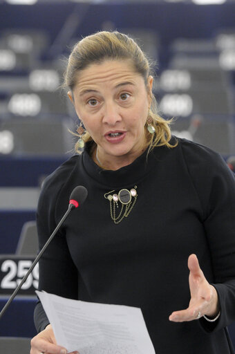 Fotografie 25: Debate on the EU Tomato import from Morocco. Plenary Session in Strasbourg. Week 14.