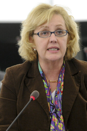 Fotografie 7: Debate on the EU Tomato import from Morocco. Plenary Session in Strasbourg. Week 14.