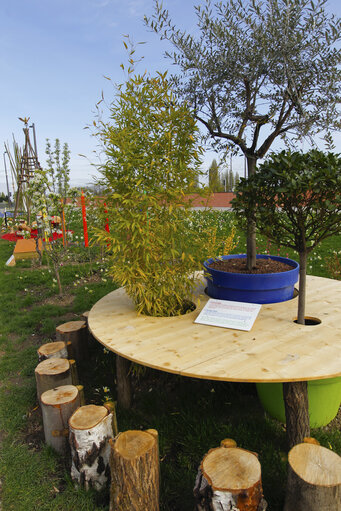 Billede 8: French German Garden of the Human Rights