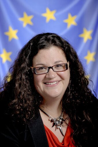 Fotó 13: Portrait of MEP Mojca Kleva in the Parliament in Brussels