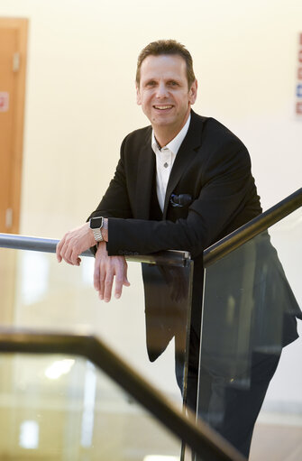 Bernd KOLMEL in European Parliament in Strasbourg