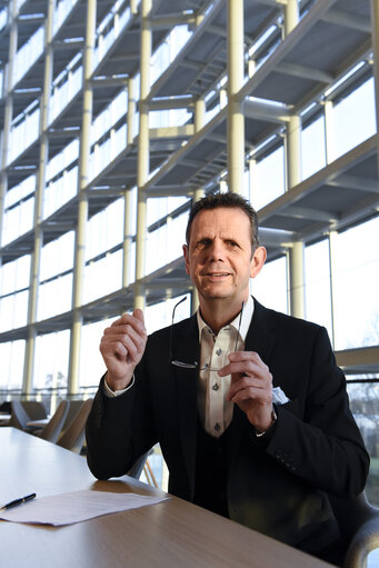 Bernd KOLMEL in European Parliament in Strasbourg