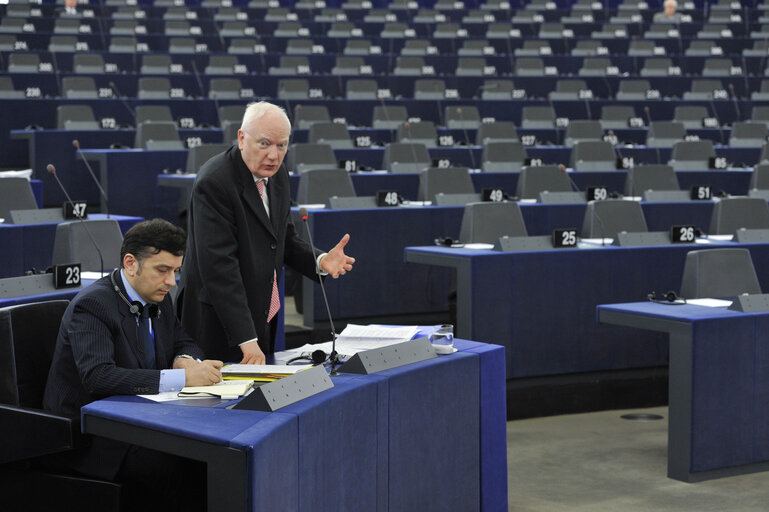 Valokuva 46: Plenary Session in Strasbourg. Week 14.