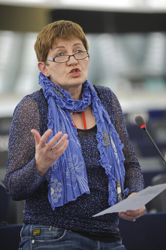 Zdjęcie 5: Mep in Strasbourg Hemicycle during the Session week 14