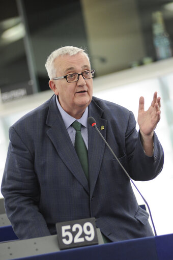 Zdjęcie 2: Mep in Strasbourg Hemicycle during the Session week 14