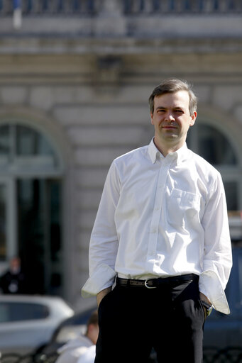 Fotografi 5: Portrait of Martin EHRENHAUSER MEP in Brussels