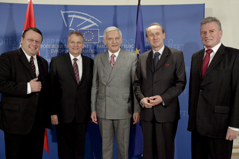 BUZEK meets with Gottfried KNEIFEL, Speaker of the Austrian Federal Council