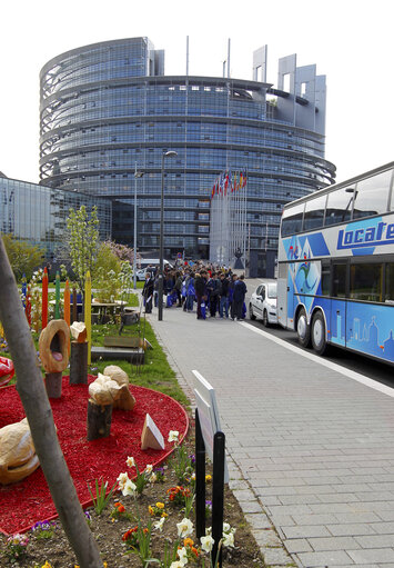 Billede 3: French German Garden of the Human Rights