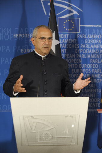 Joint press conference with the President of East Timor