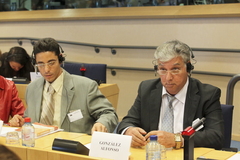 Φωτογραφία 10: The EP Subcommittee on Human Rights (DROI) meets with former political prisoners from Cuba in Brussels