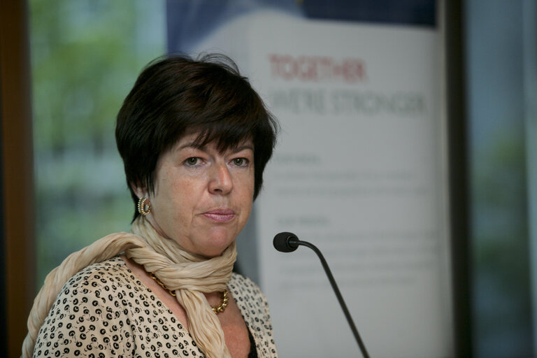 Fotografie 3: Together we're stronger conference in Brussels sponsored by MEP Frieda Brepoels