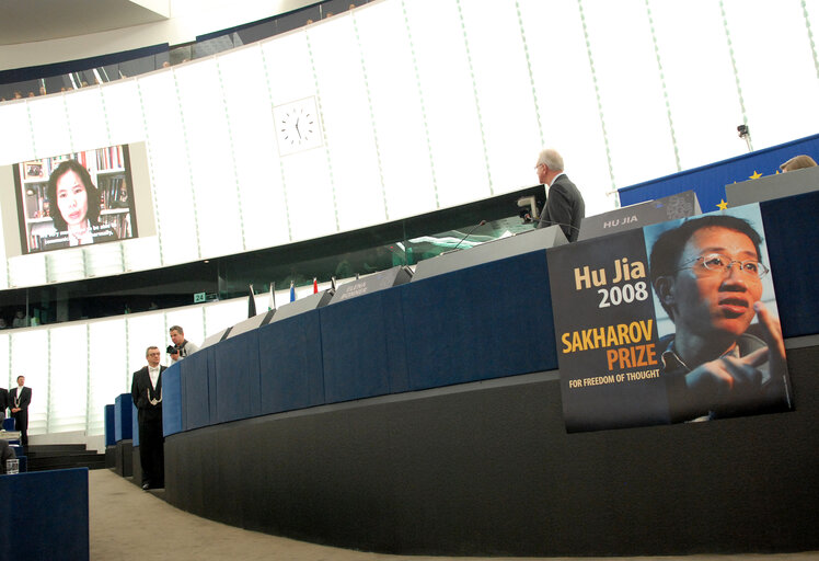 Ceremony marking the 20th Anniversary of the Sakharov Prize in Strasbourg