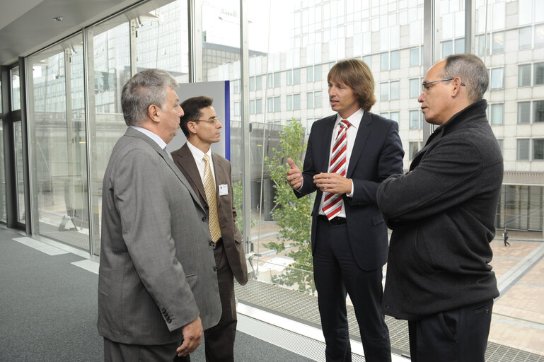 Edvard KOZUSNIK MEP with former Cuban Political prisoners