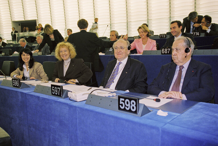 Billede 3: Meeting in Strasbourg - April 2004