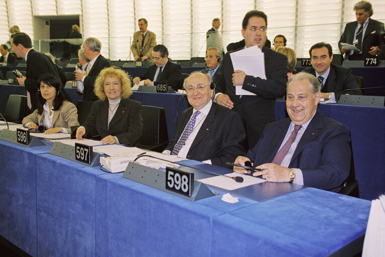 Foto 4: Meeting in Strasbourg - April 2004