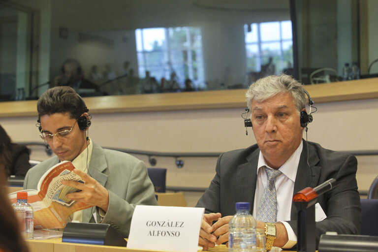 Φωτογραφία 11: The EP Subcommittee on Human Rights (DROI) meets with former political prisoners from Cuba in Brussels