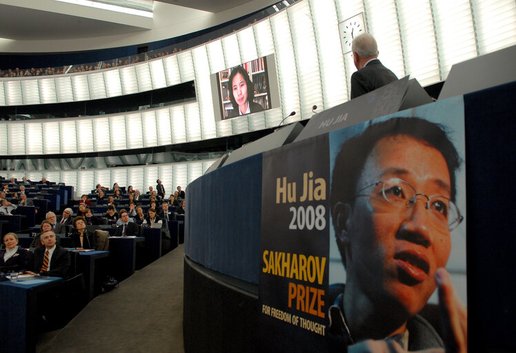 Ceremony marking the 20th Anniversary of the Sakharov Prize in Strasbourg