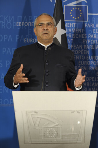 Joint press conference with the President of East Timor