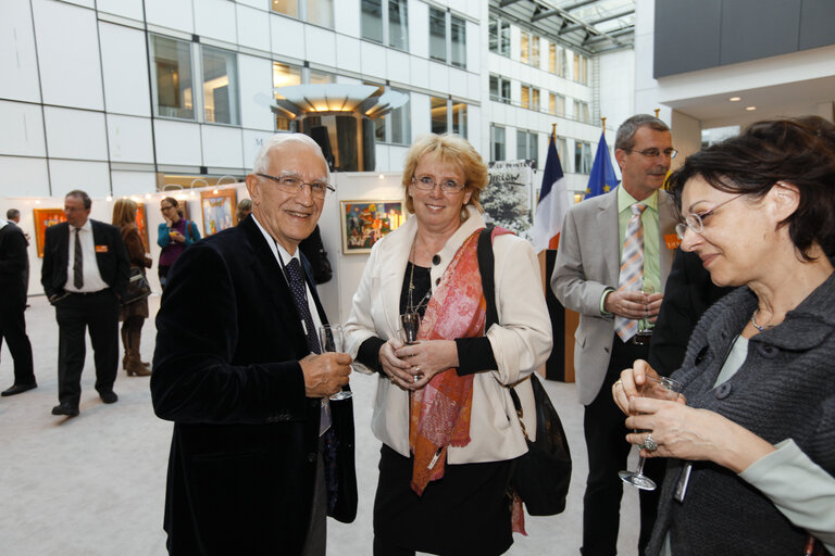 Inauguration expo du peintre Lennart Jirlow