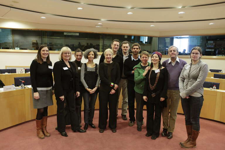 Foto 19: Constituent meeting of the selection panel for the 2009 LUX Prize