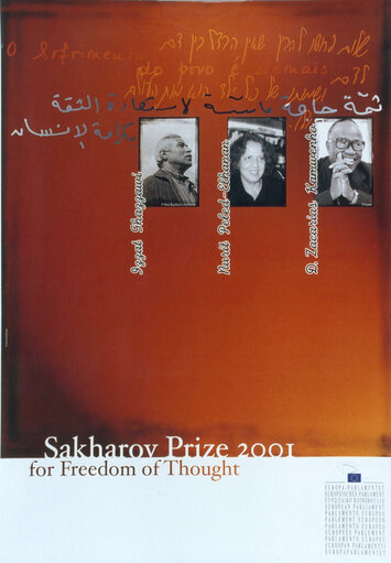 Posters of the Sakharov Prize