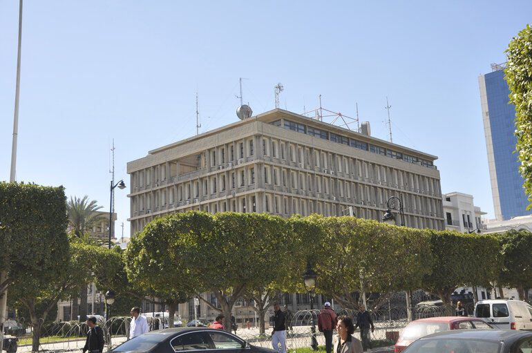 Fotogrāfija 44: Streets of Tunis in Tunisia. March 2011