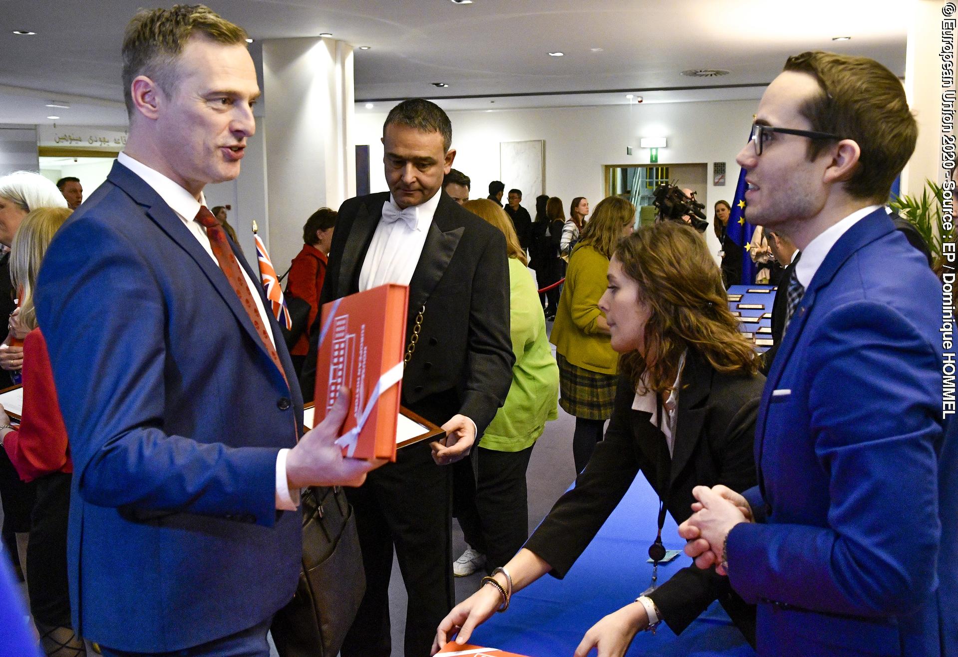 Brexit - Farewell ceremony for departing British MEPs