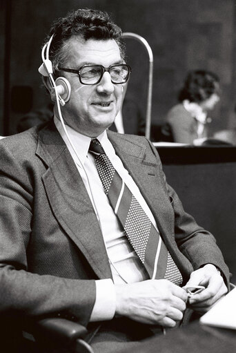 Pierre Charles Alfred KRIEG during the plenary session from December 11 to 15, 1978, in Luxembourg.