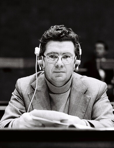 Liam KAVANAGH during the plenary session from December 11 to 15, 1978, in Luxembourg.