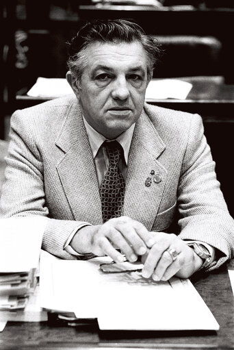 Frankie Leopold HANSEN during the plenary session from December 11 to 15, 1978, in Luxembourg.