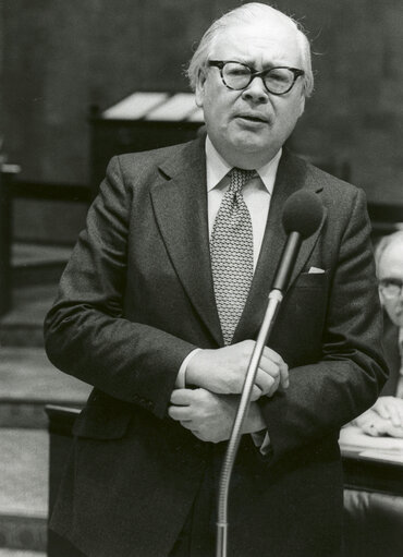 Geoffrey RIPPON during the plenary session from December 11 to 15, 1978, in Luxembourg.