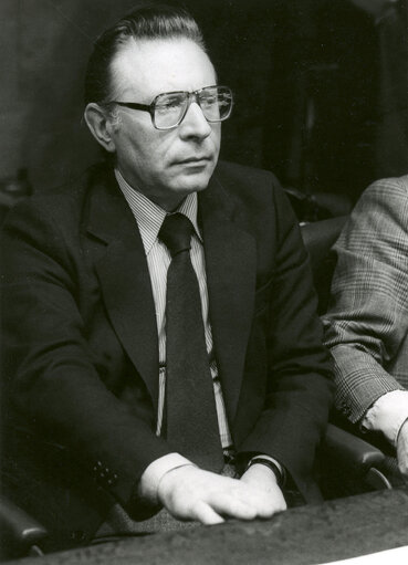 Michele PISTILLO during the plenary session from December 11 to 15, 1978, in Luxembourg.